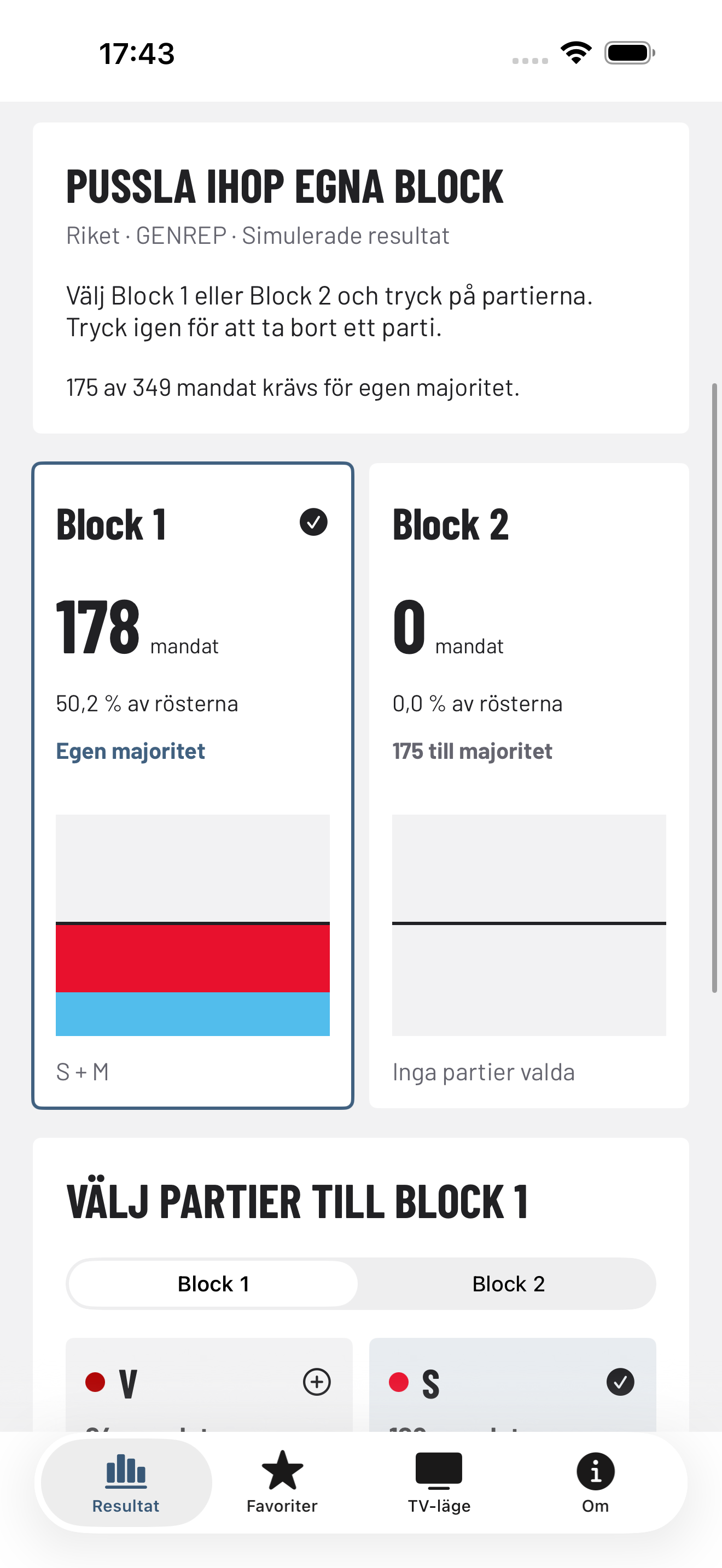 Bygg egna block på iPhone